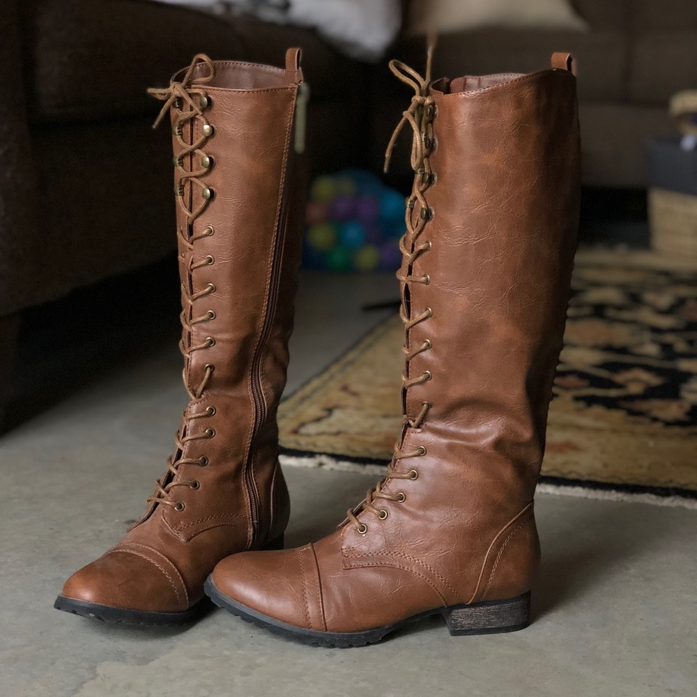 Lace Up Boots
